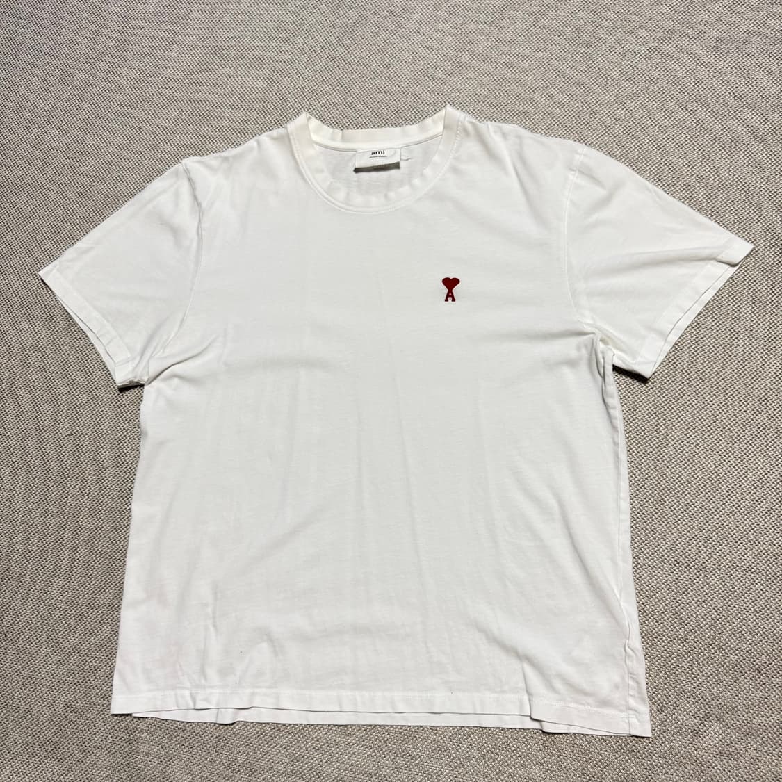 아미 스몰 하트 반팔 티셔츠 상품이미지1