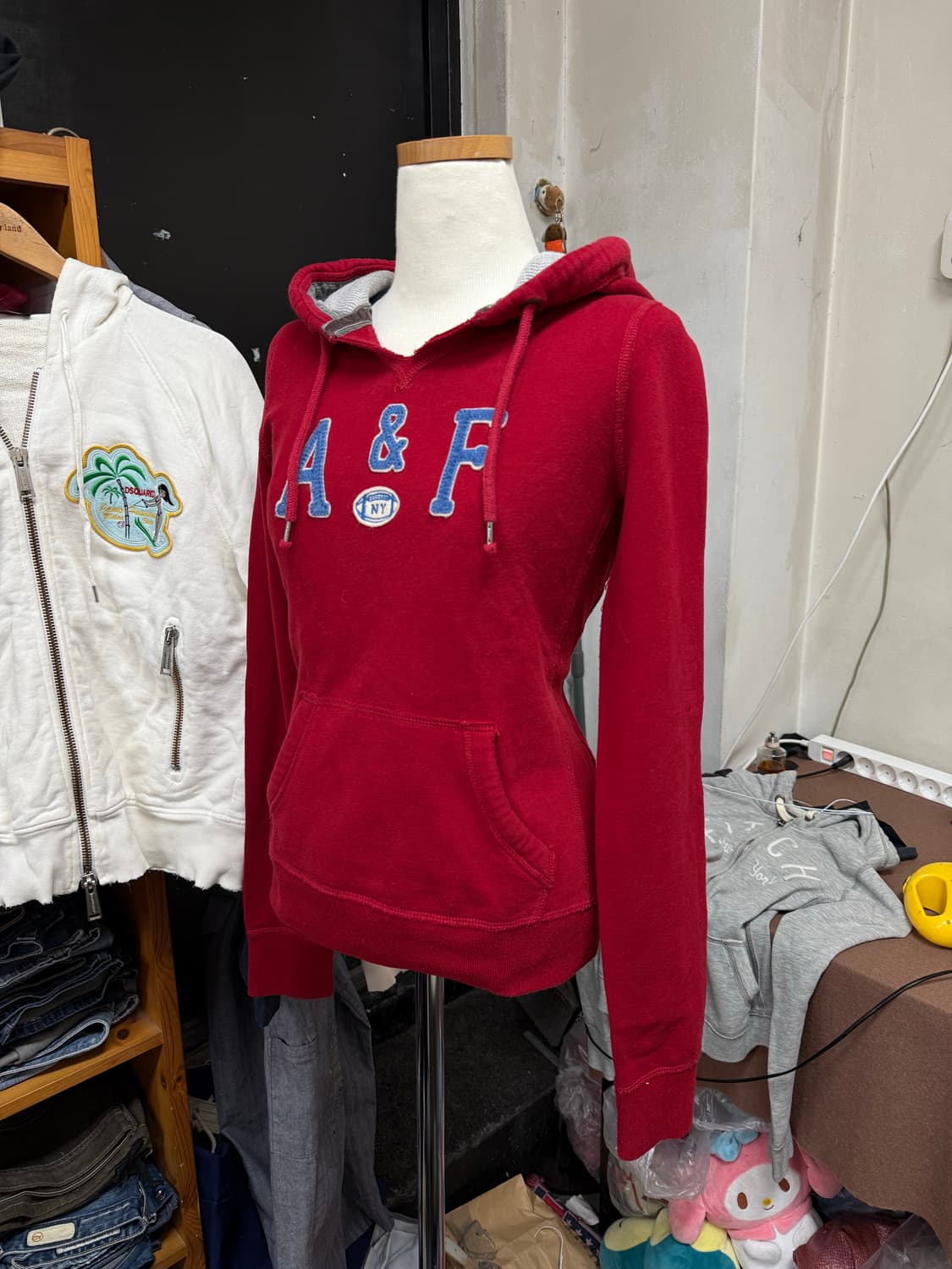 아베크롬비 딱붙 후드티 상품이미지1