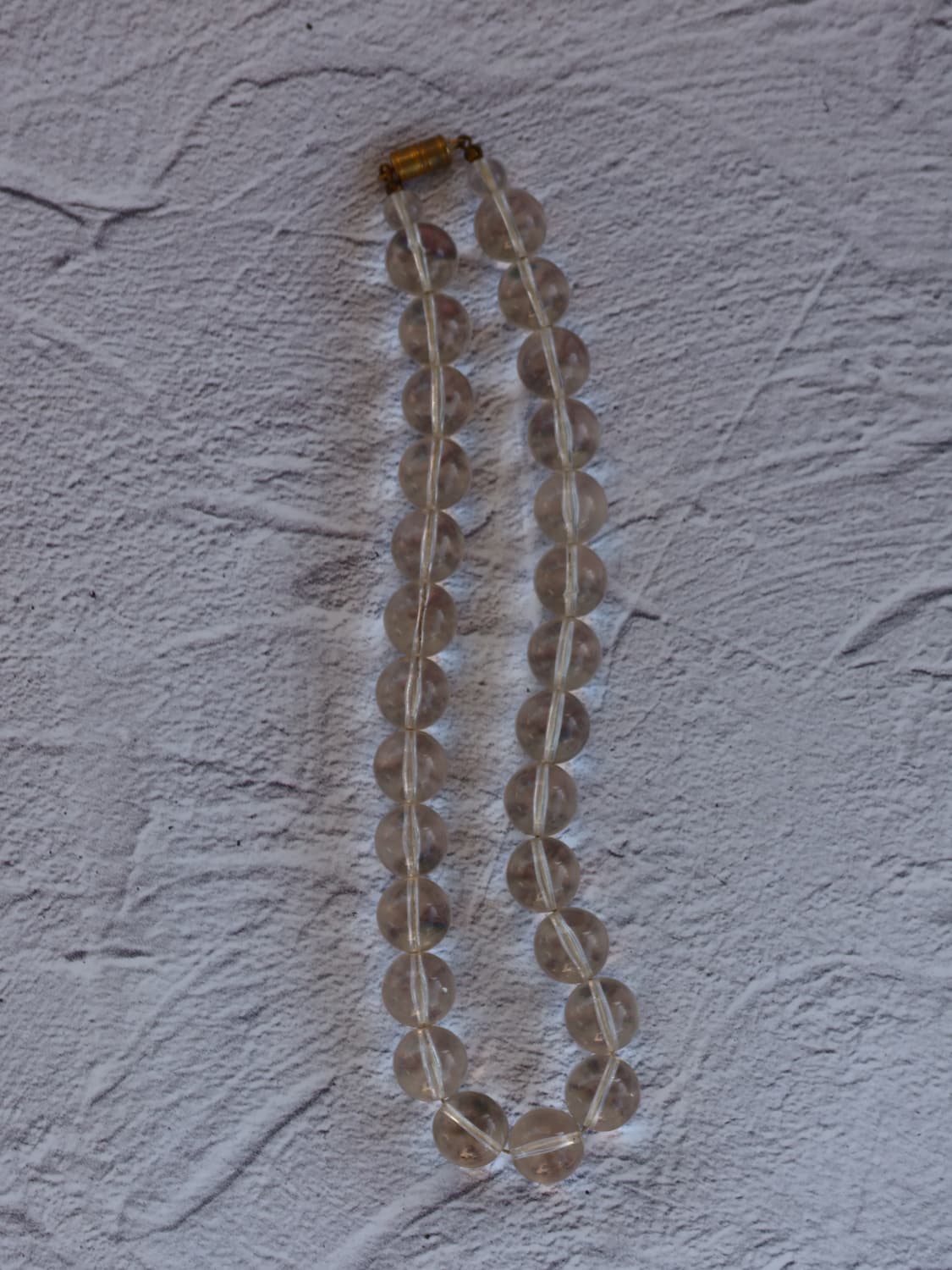 clear beads necklace 상품이미지3