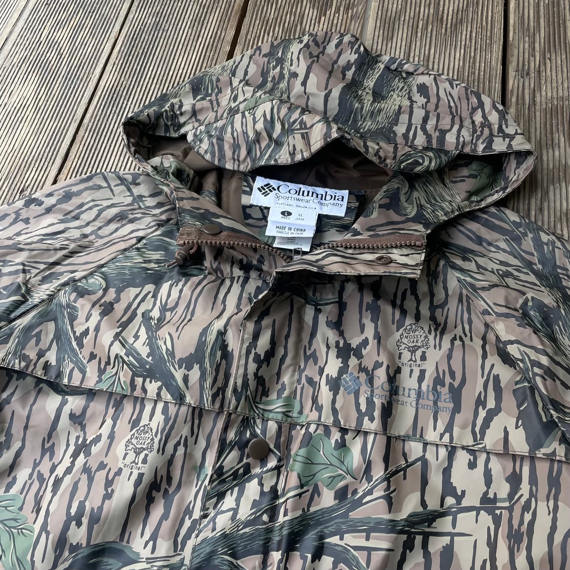 컬럼비아 카모 바람막이 자켓 상품이미지3