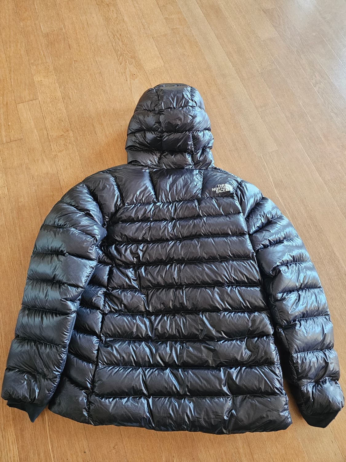 노스페이스 써밋 마테호른 후드 패딩 블랙 100 상품이미지2