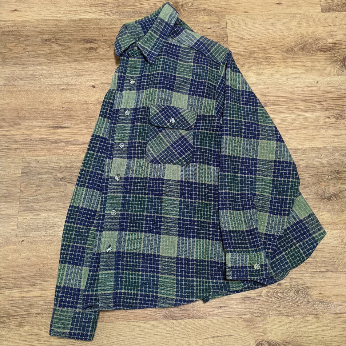 90s 미제 빈티지리바이스 헤비플란넬 셔츠 상품이미지3