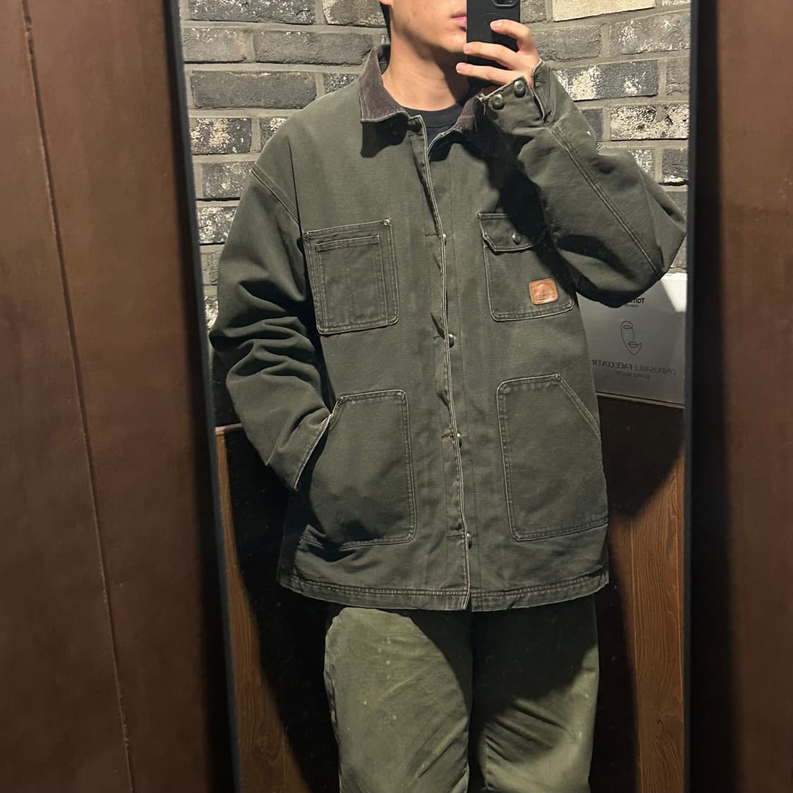 XL) SOREL USA 워크웨어 헌팅 초어 코트 자켓 상품이미지9