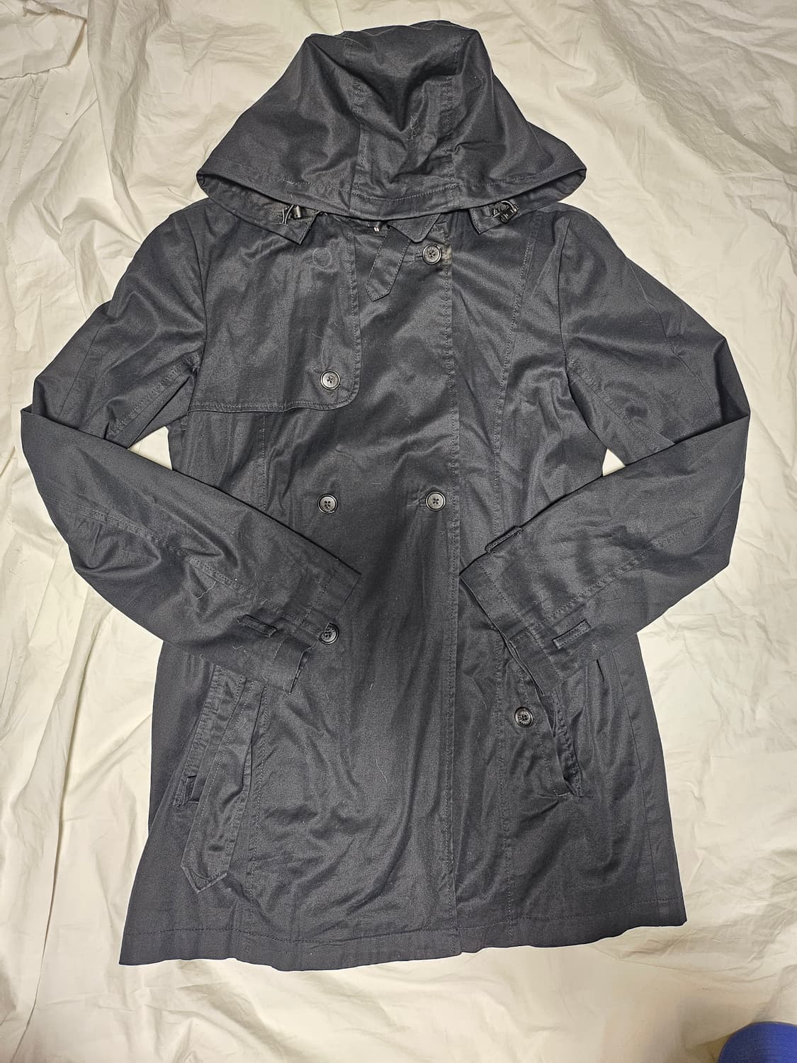 알마니 익스체인지 후드 트렌치 경량 코트 M 상품이미지1