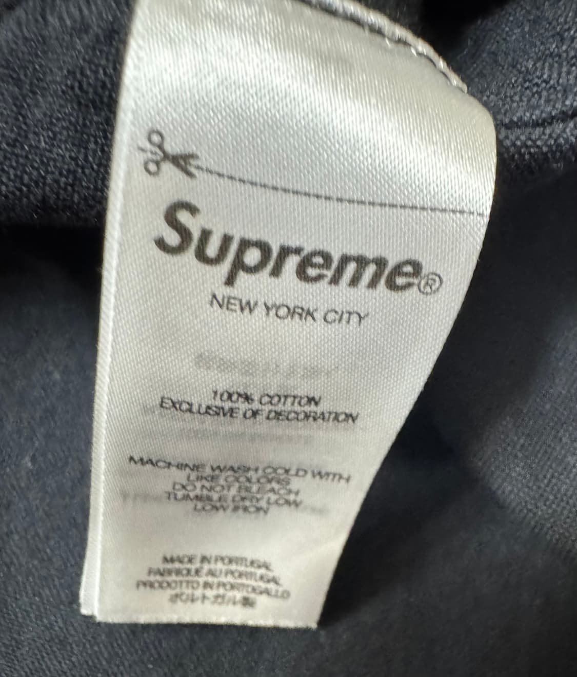 슈프림 블랙 반팔 셔츠 XL Supreme Loose Fit S/S Ox 상품이미지4
