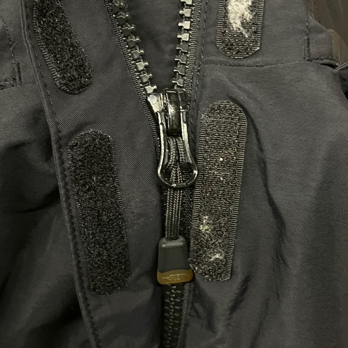 [정품/L] 노스페이스 블랙 바람막이 핑크 로고 b16 상품이미지7