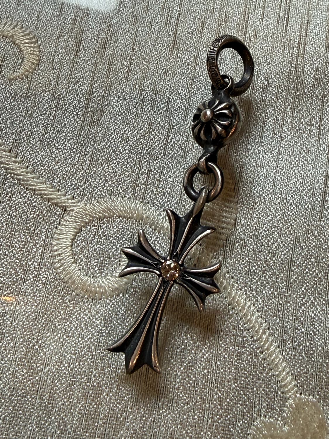 크롬하츠 타이니 원볼 크로스 1p 오리지널 다이아 상품이미지1