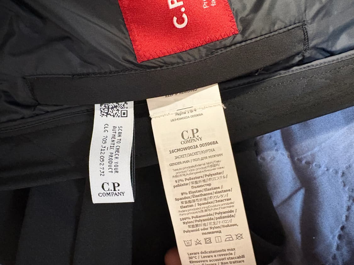 Cp컴퍼니 쉘 고글 자켓 54사이즈 상품이미지2