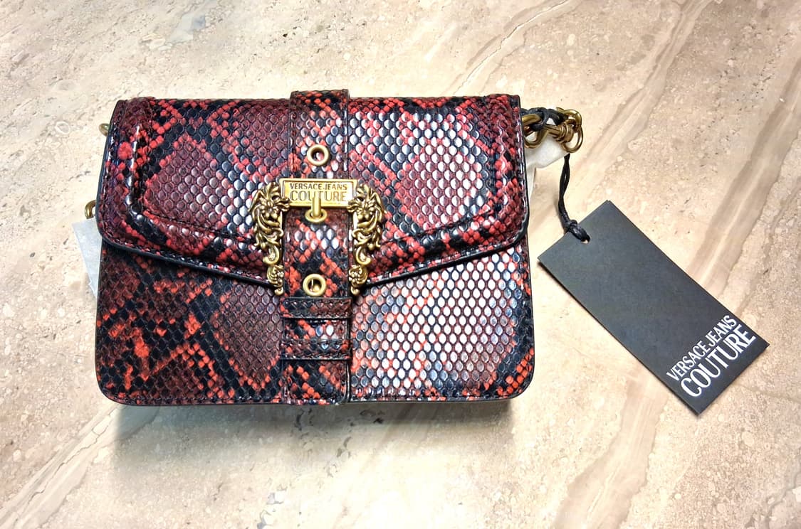 베르사체 진스 꾸뛰르 미니백(와인) / 새상품 상품이미지4