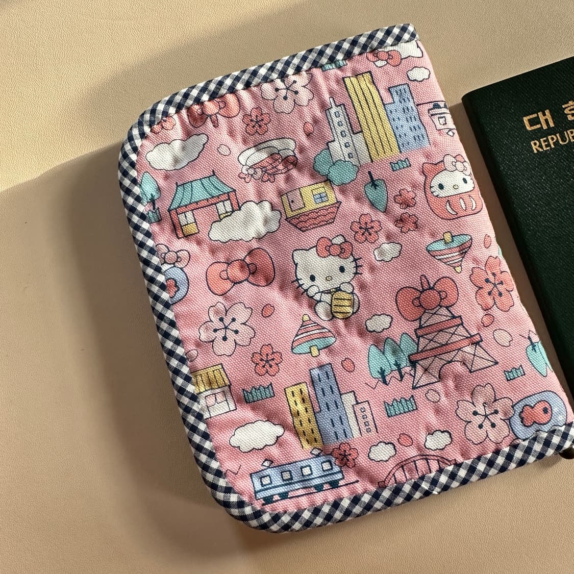 키티 여권파우치 / 여권지갑 / 핸드메이드 상품이미지2