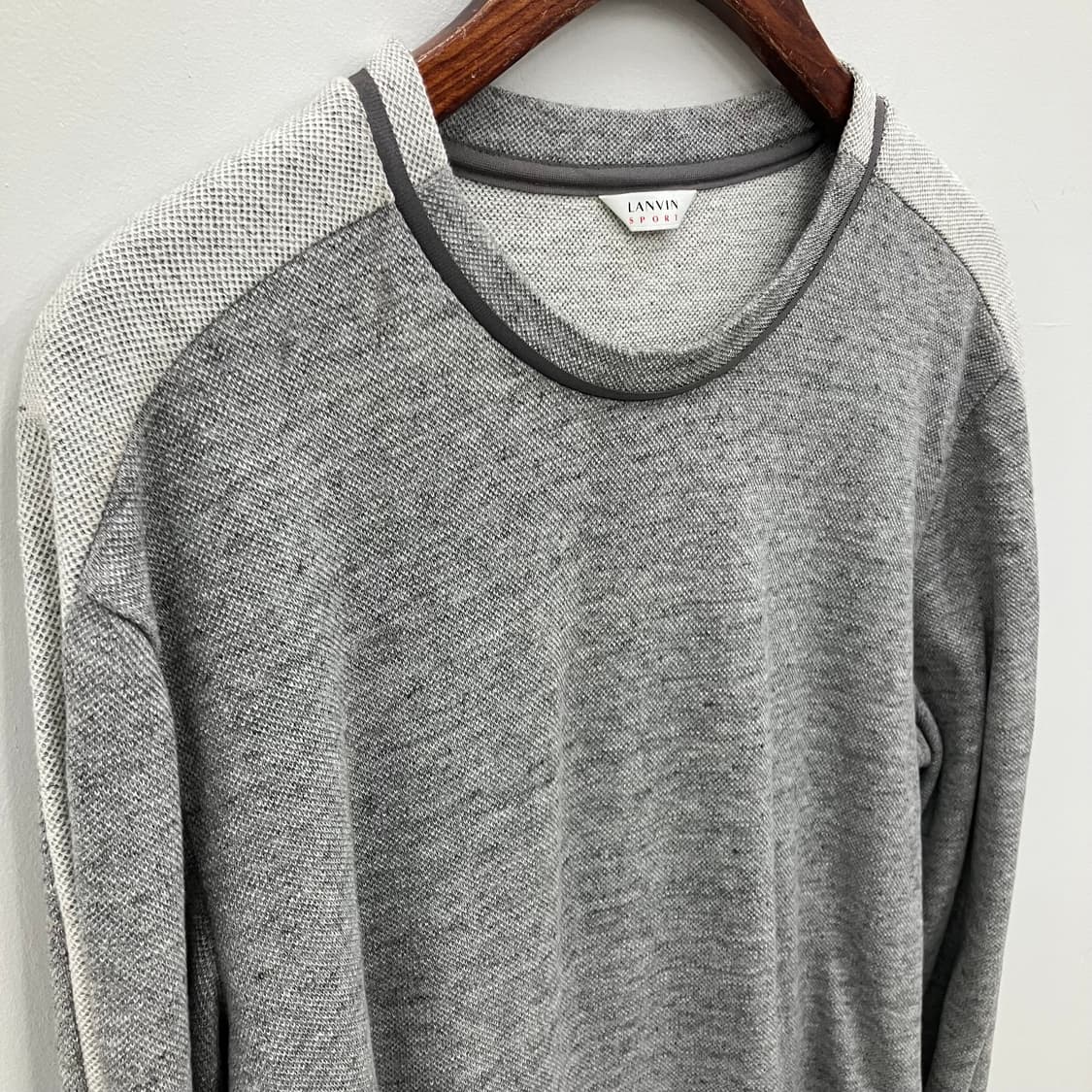 랑방 그레이 코튼 롱슬리브 105 상품이미지4