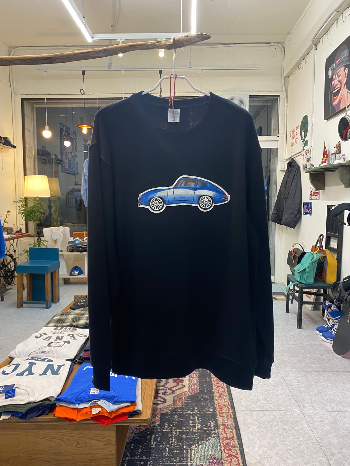 맨투맨 티셔츠 (핸드 메이드) 상품이미지1