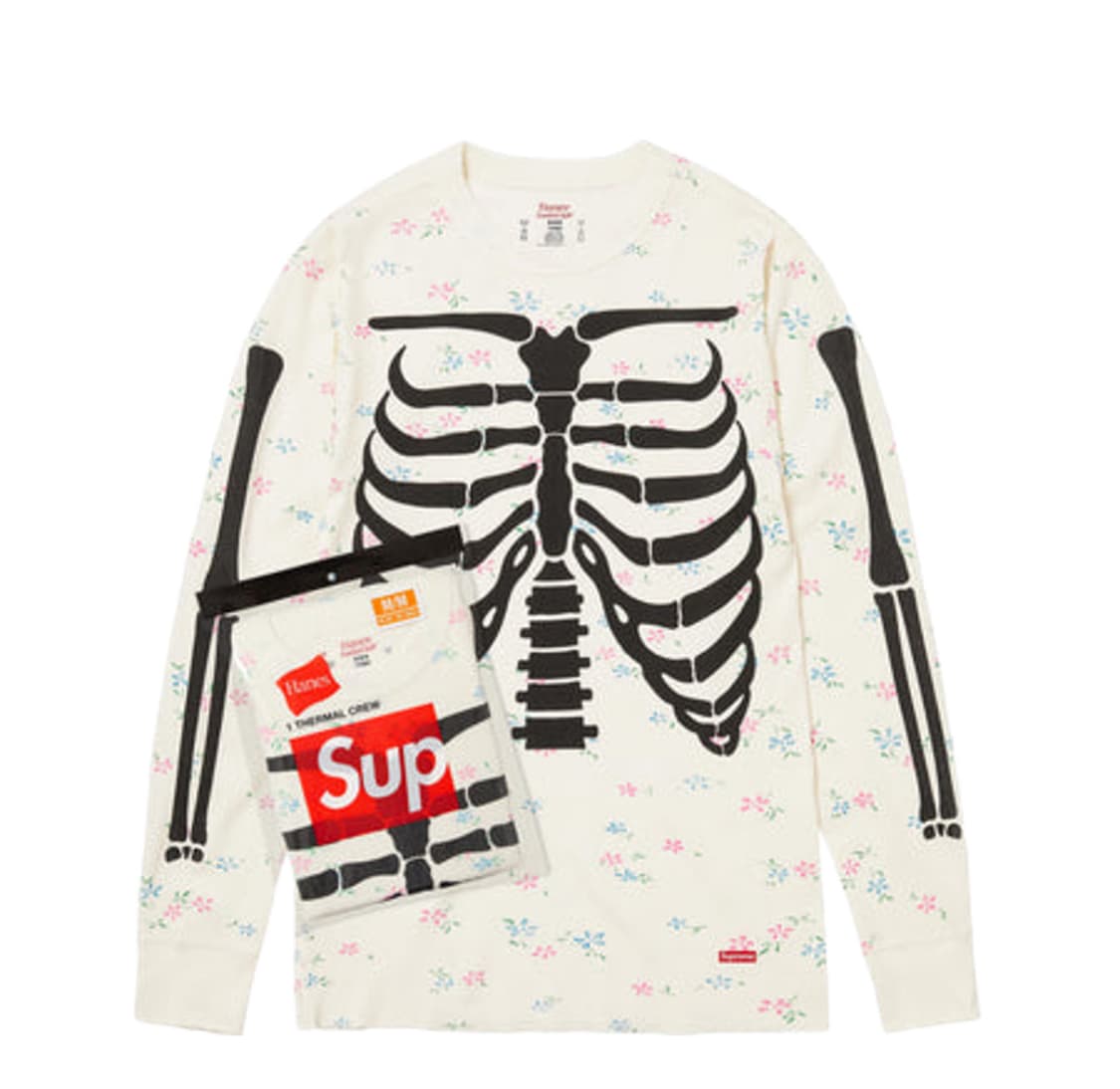 구해요) 슈프림 헤인즈 본즈 플로럴 L 상품이미지1