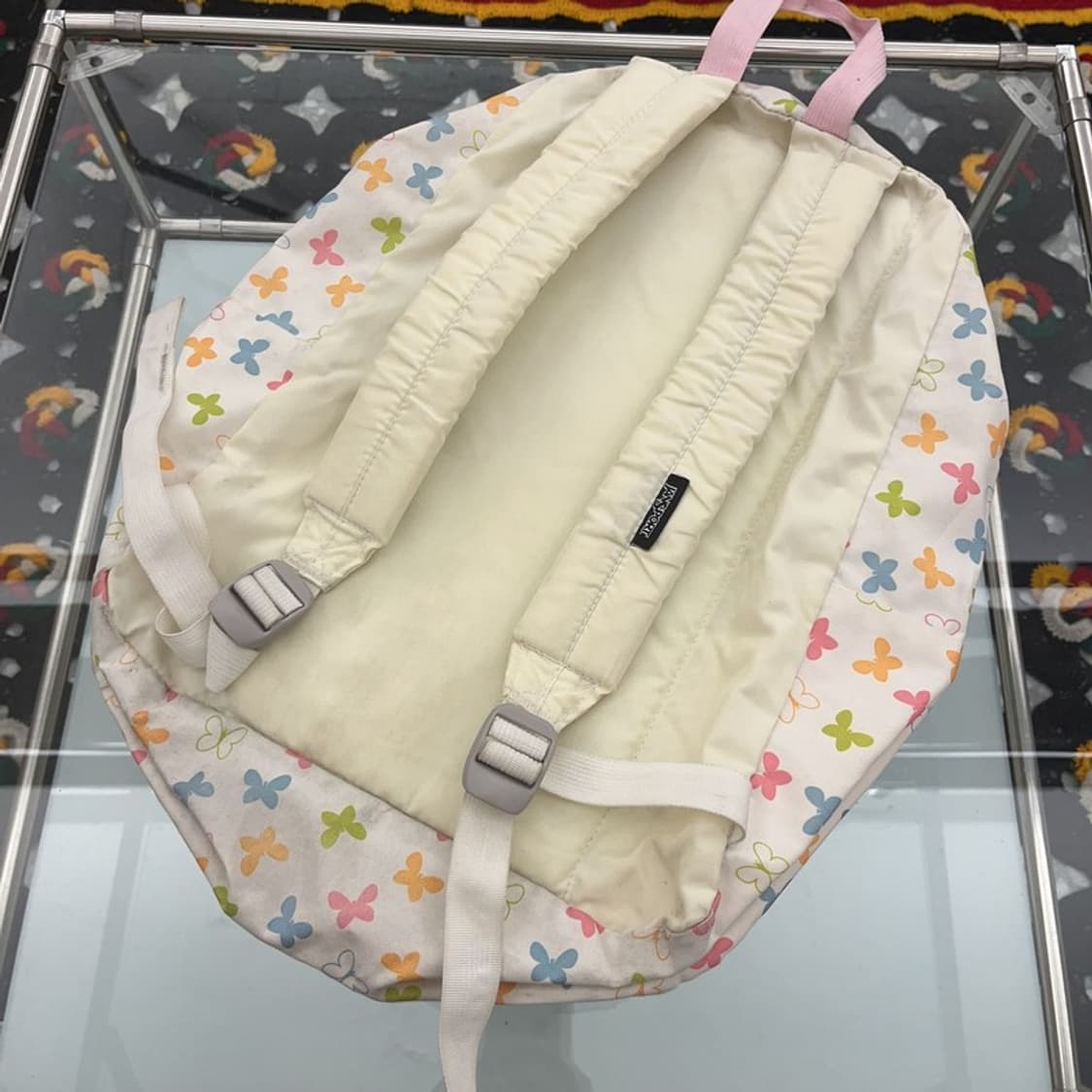 잔스포츠 키치 코튼캔디 나비패턴 백팩 C08515 상품이미지4