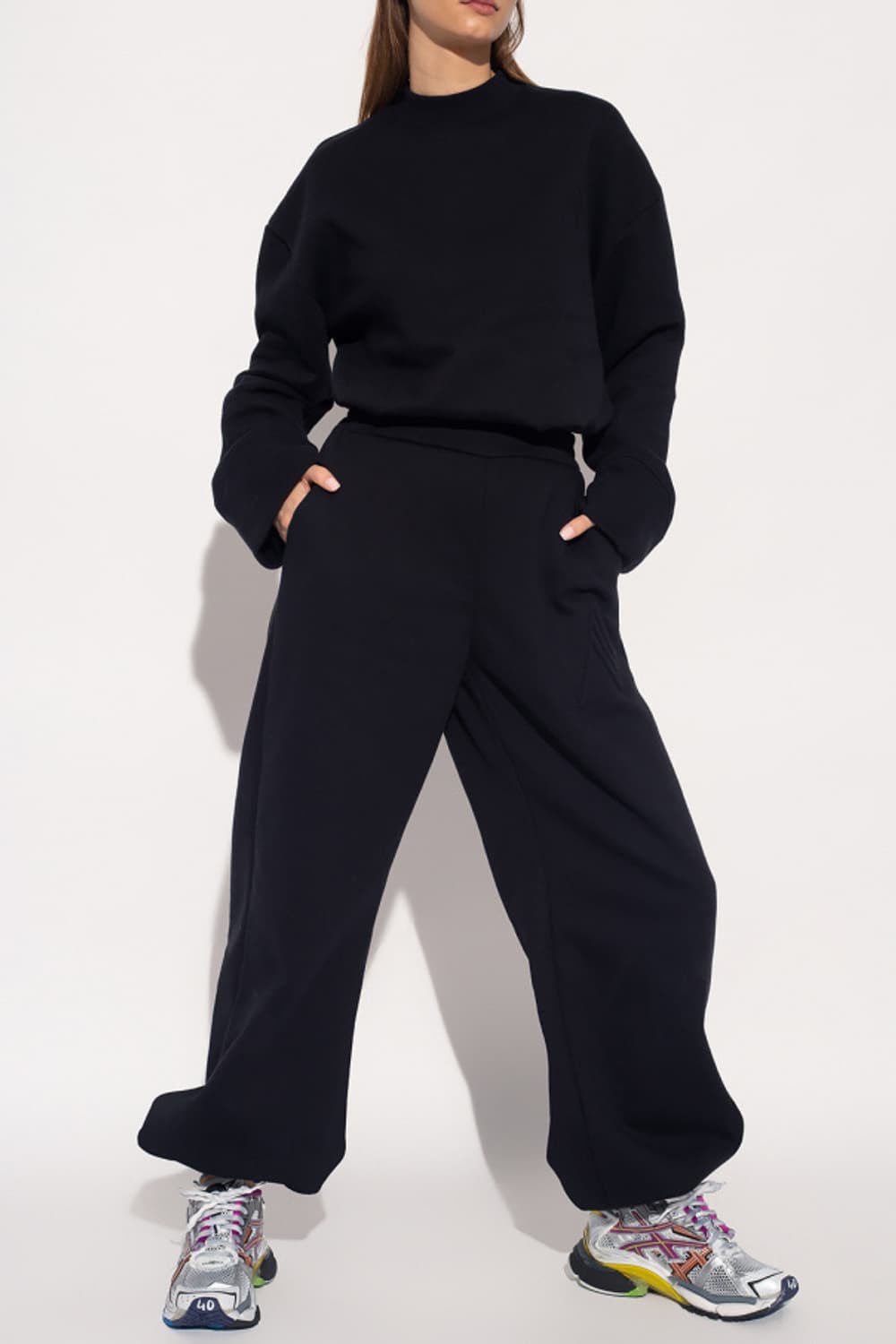 더아티코 스웻팬츠 블랙  상품이미지1