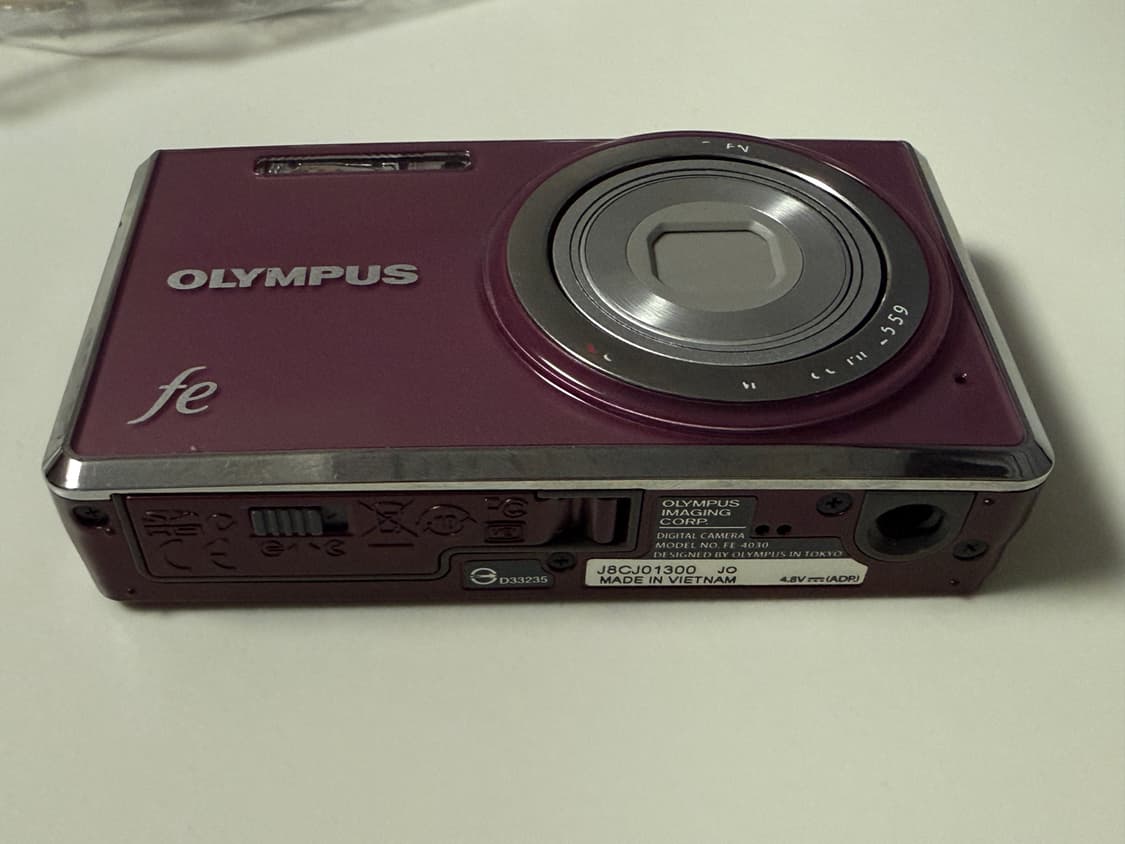 감성,작례) 올림푸스 Olympus FE-4030 빈티지 디카 핑크브라운 상품이미지2