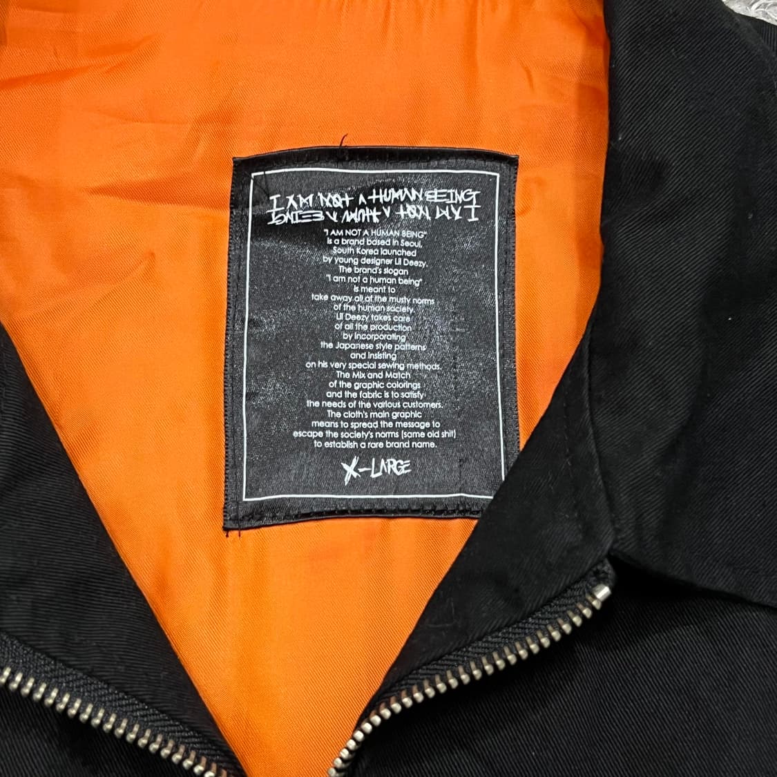 [105] 아임낫어휴먼비잉 자켓 상품이미지4