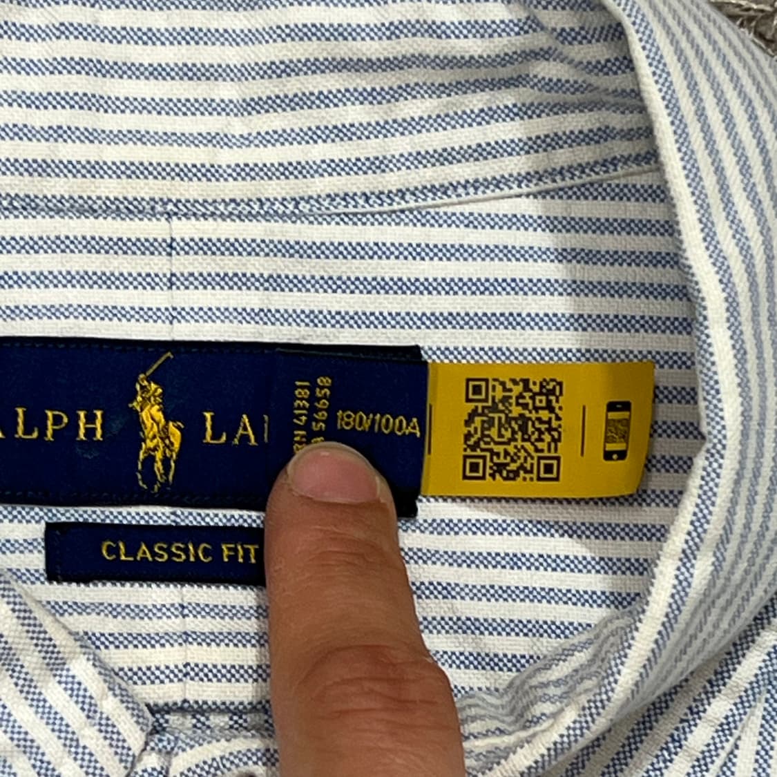 [105-110] 폴로 랄프로렌 신형셔츠(큐알버전) 상품이미지4