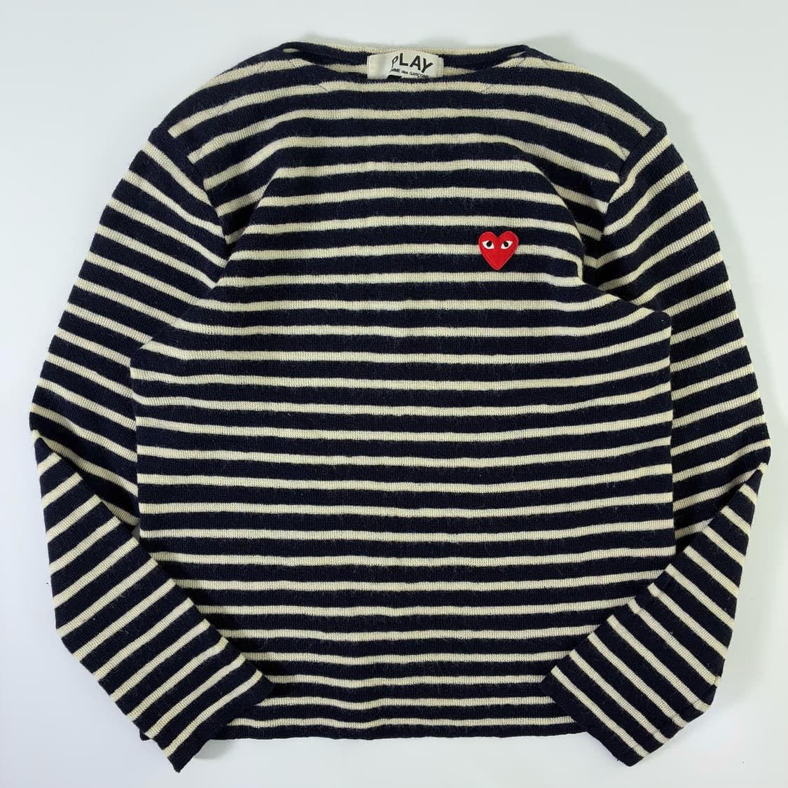 Comme des Garçons  꼼데가르송 울 스트라이프 니트 상품이미지1