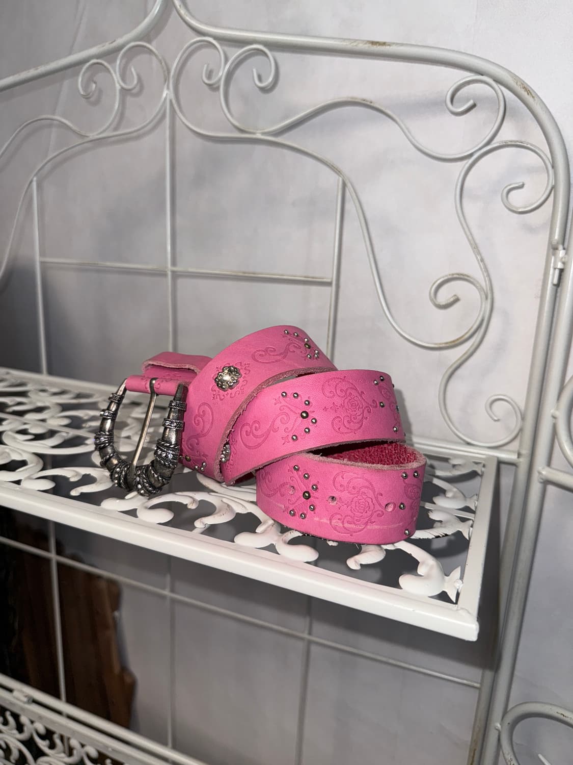 Pink oriental fairy heart butterfly belt 상품이미지2