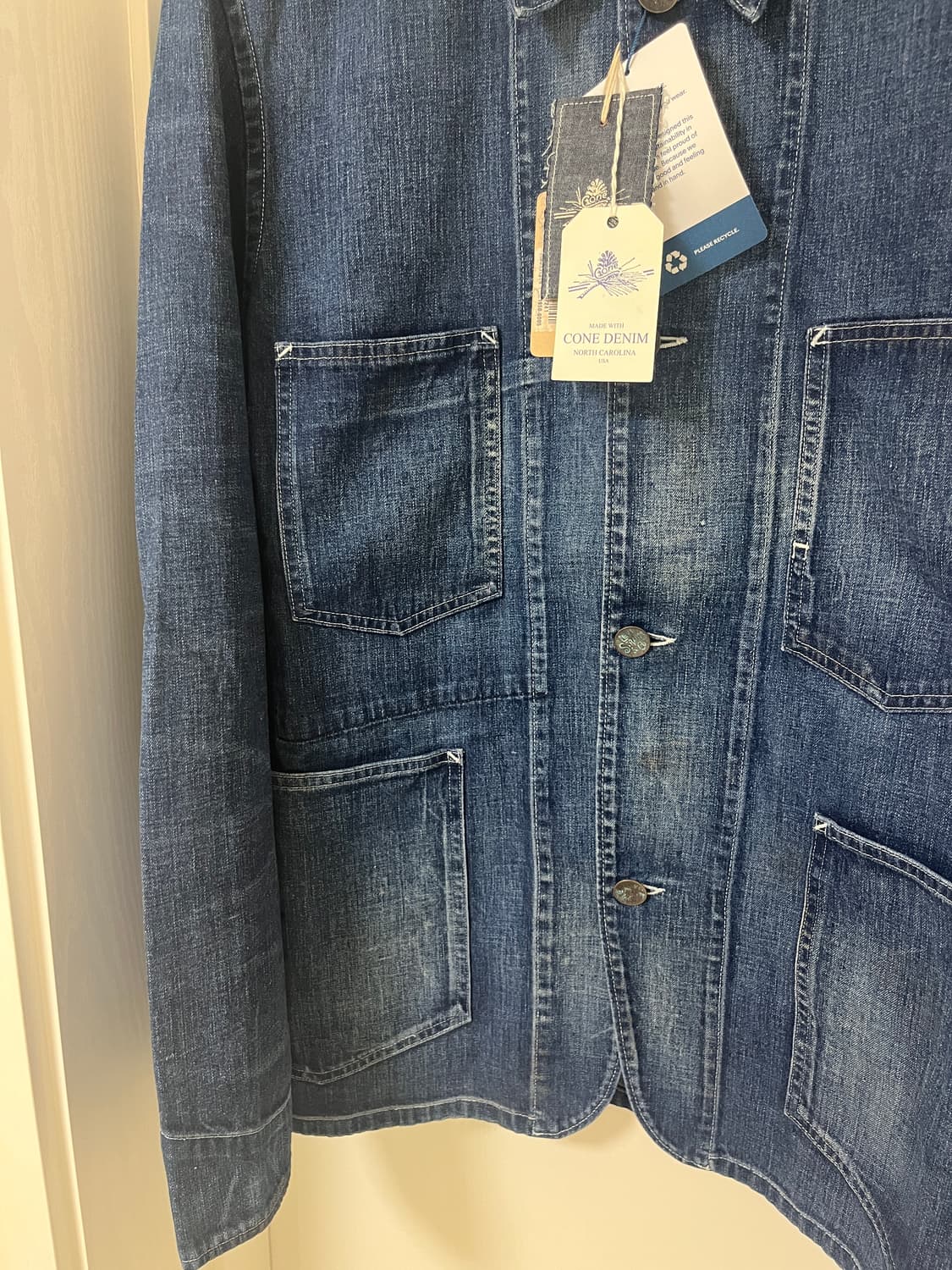 리바이스빈티지클로딩 LVC1920 Lot67 Sack Coat 콘밀 L 상품이미지5