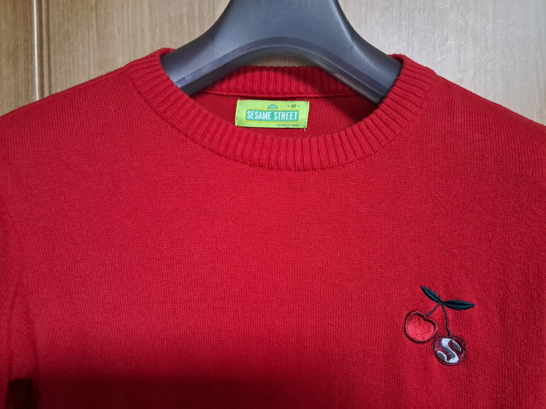 세사미스트리트 여성 면 니트티 90 상품이미지4