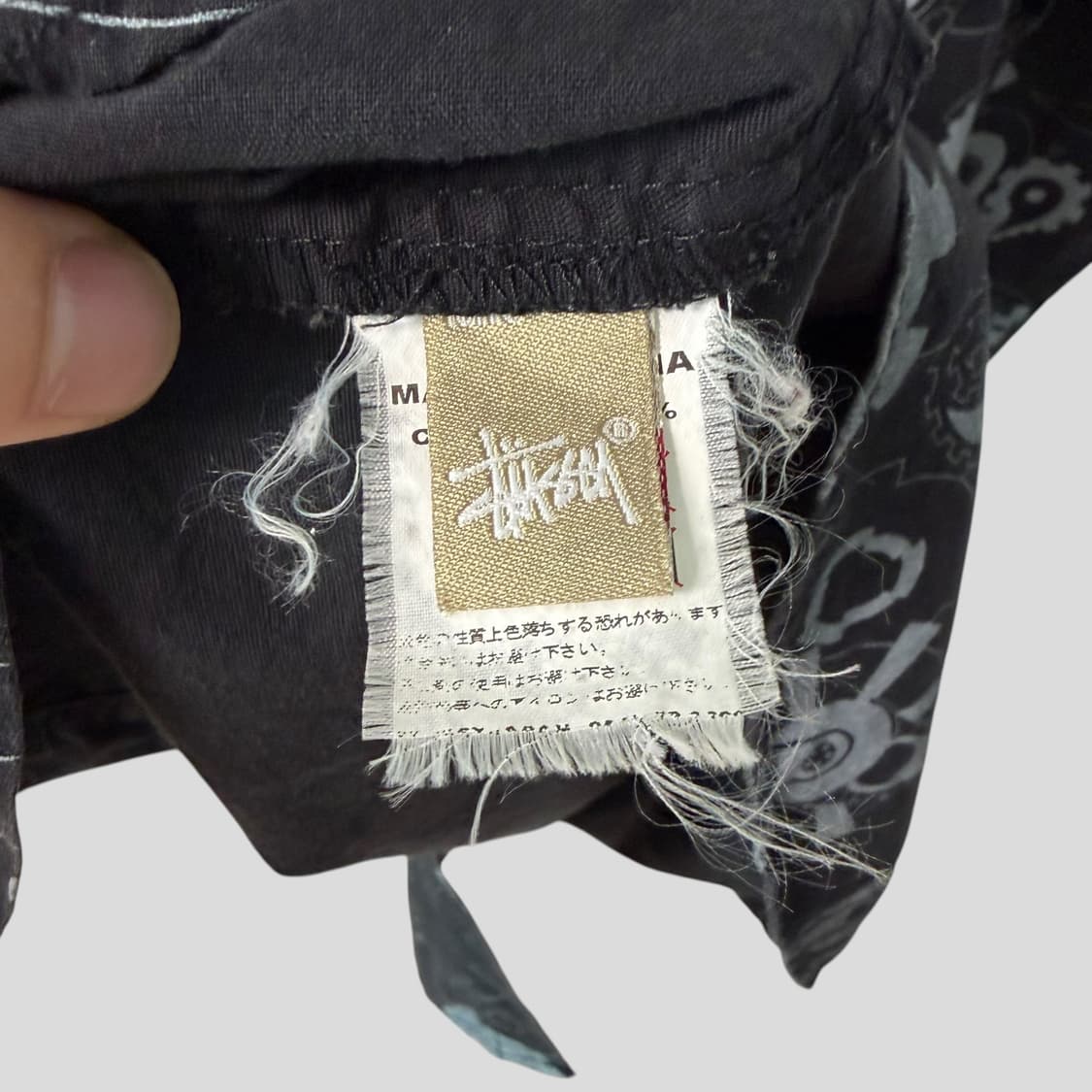 (L)Stussy 스투시 기어 페이즐리 셔츠 상품이미지8