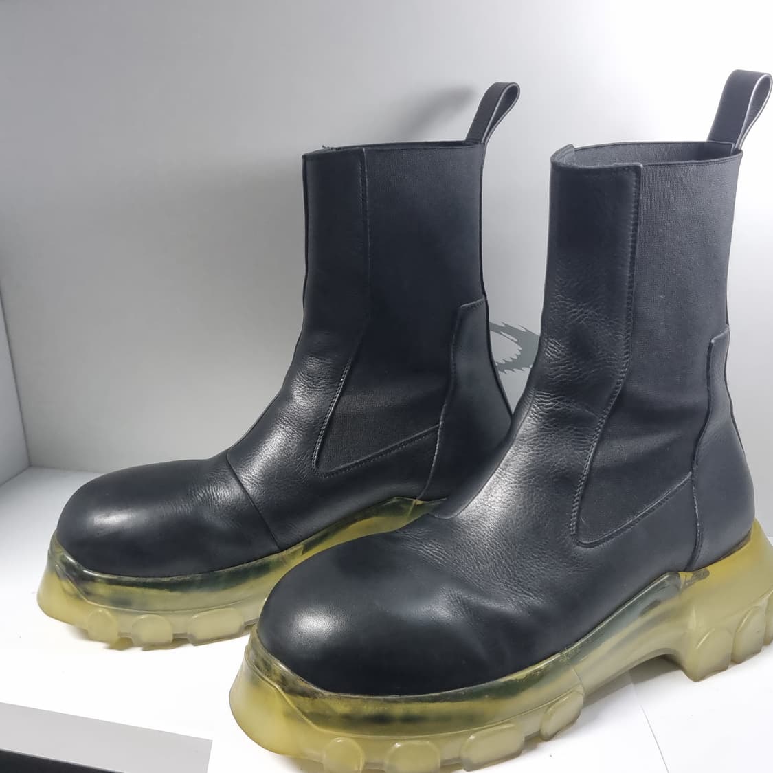 릭오웬스 메가 보조 비틀 트랙터 첼시 부츠 상품이미지3