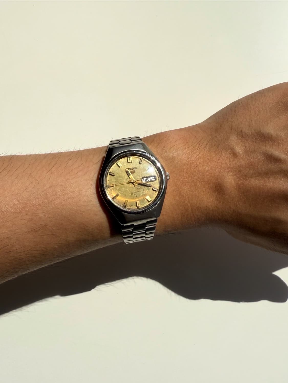 70s Seiko5 Automatic Vintage Metal Watch 상품이미지6