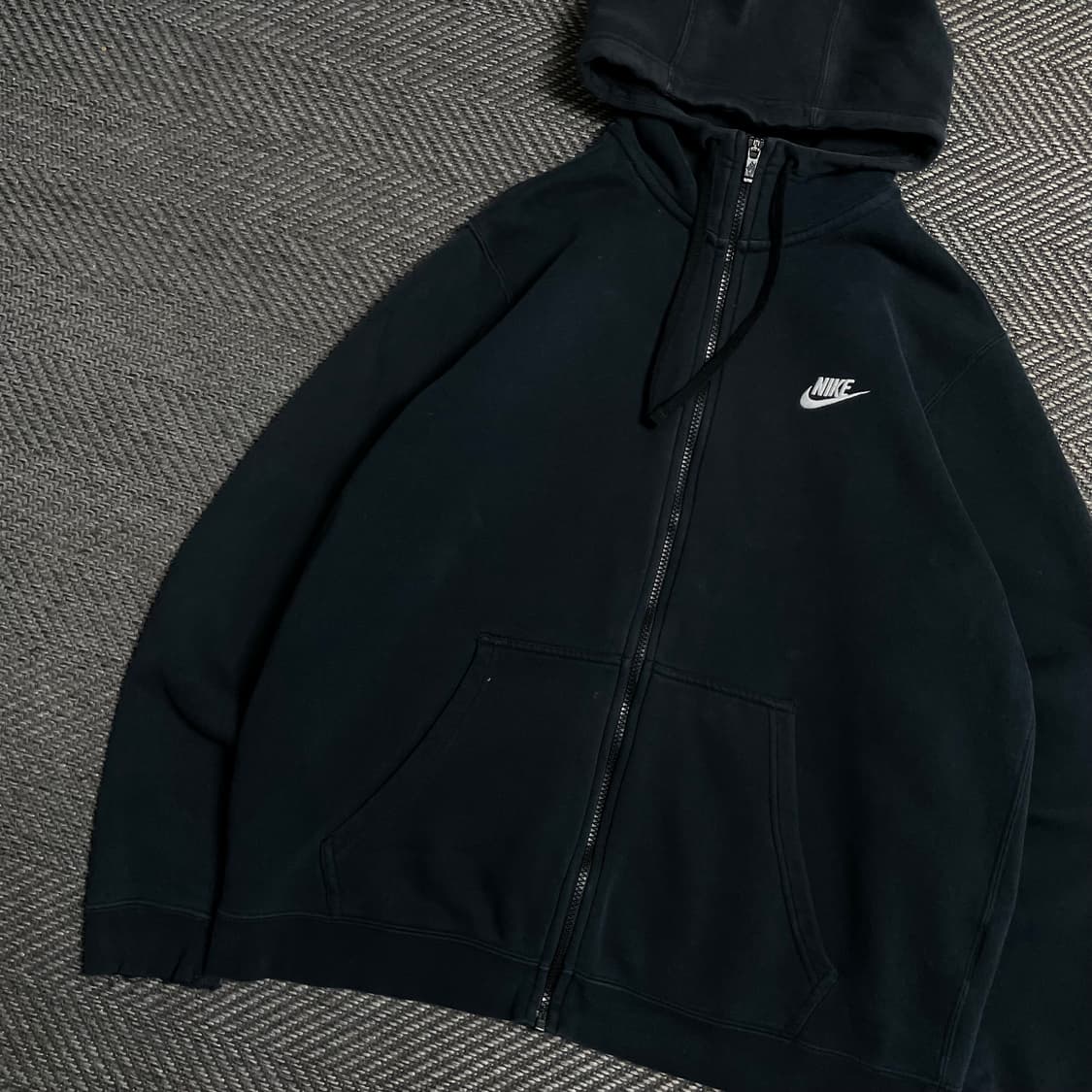 나이키 NSW 네이비 스웻 후드집업o 5195 상품이미지2