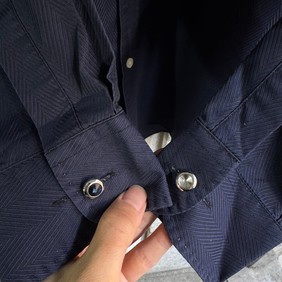 00s 지방시 로고 패턴 포켓 셔츠 상품이미지8