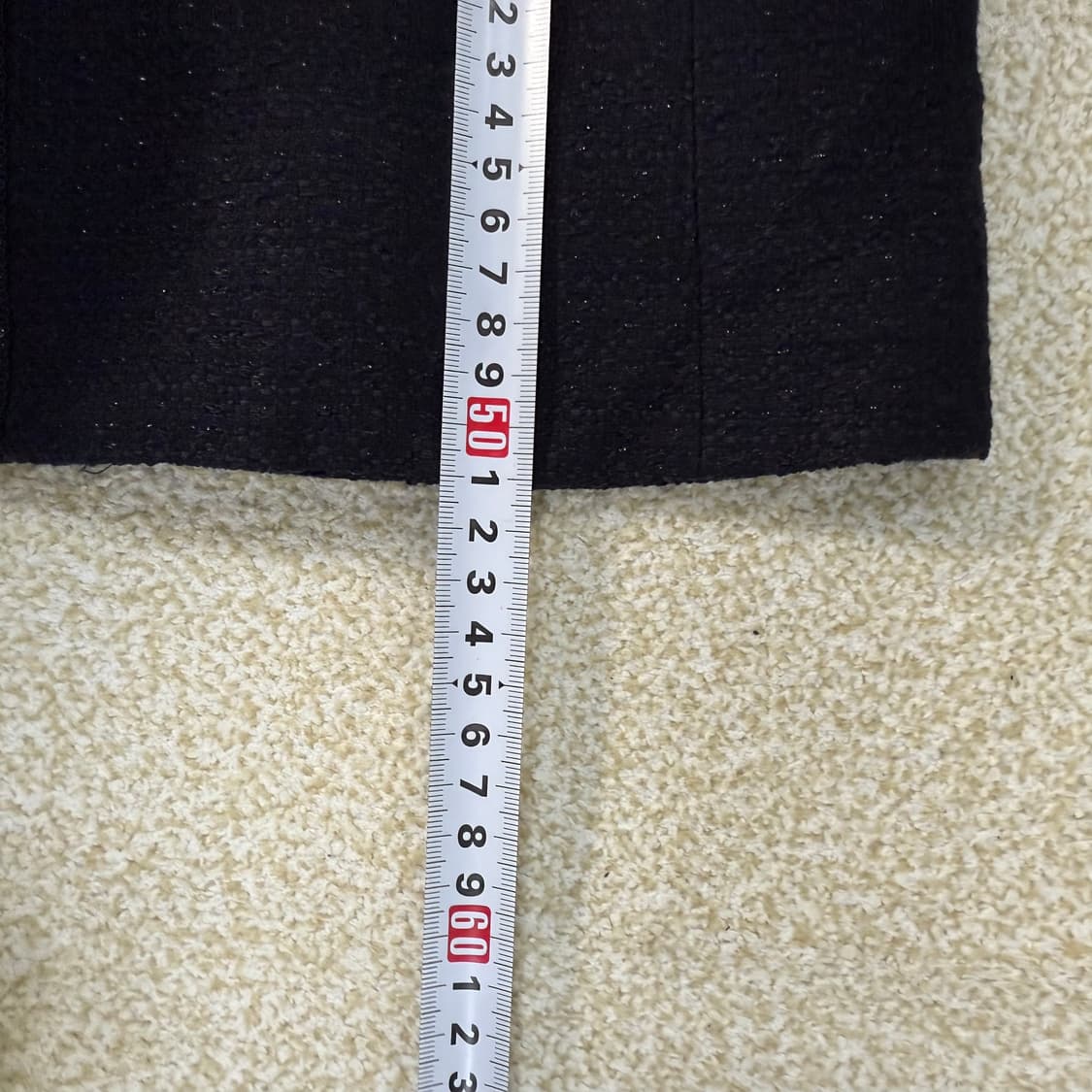 [42] 온워드 카시야마 23지구 여성 네이비 트위드 자켓 1231T1 상품이미지6