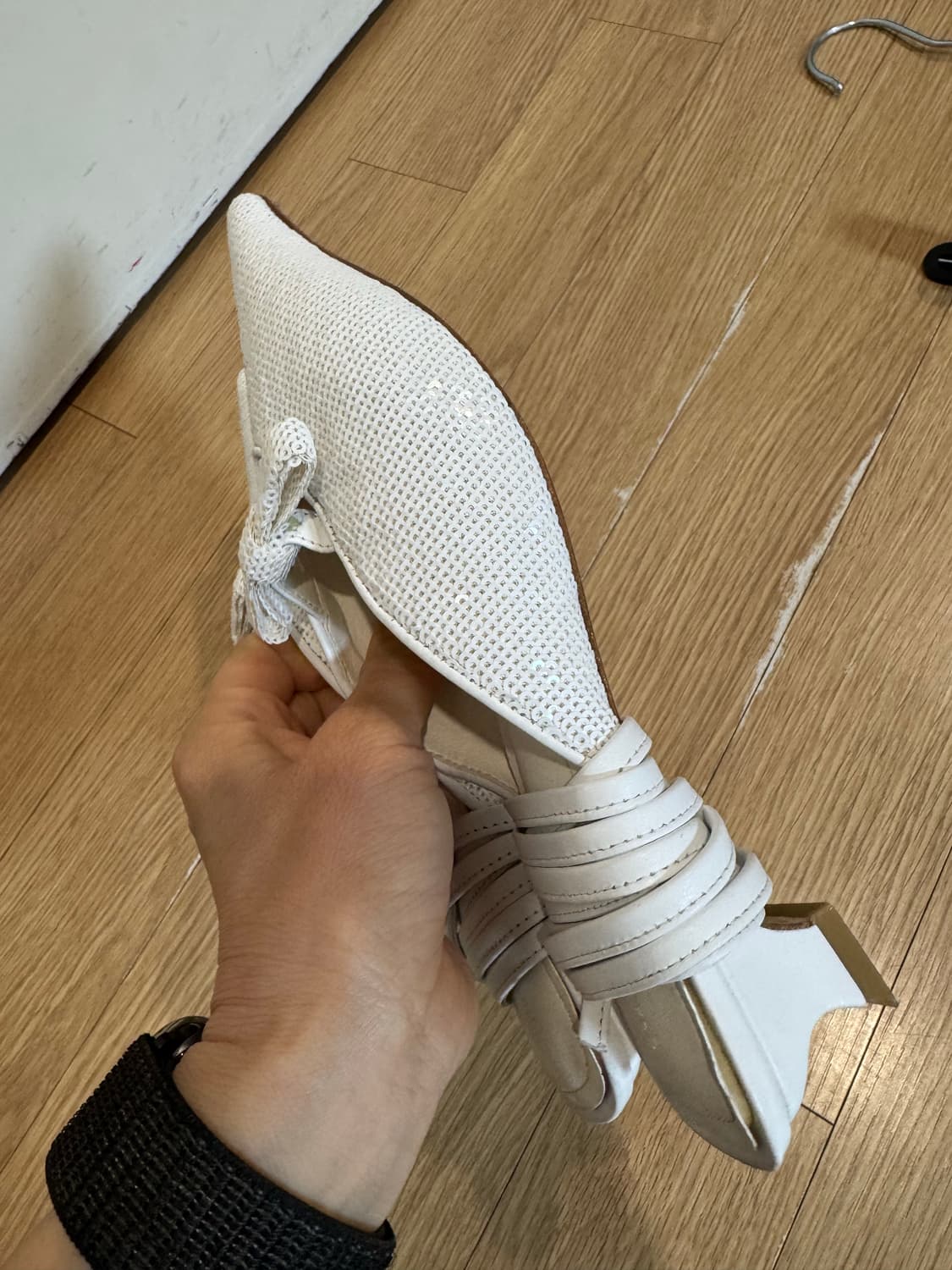 드래곤블루스 리본 레이스업 뮬 상품이미지6