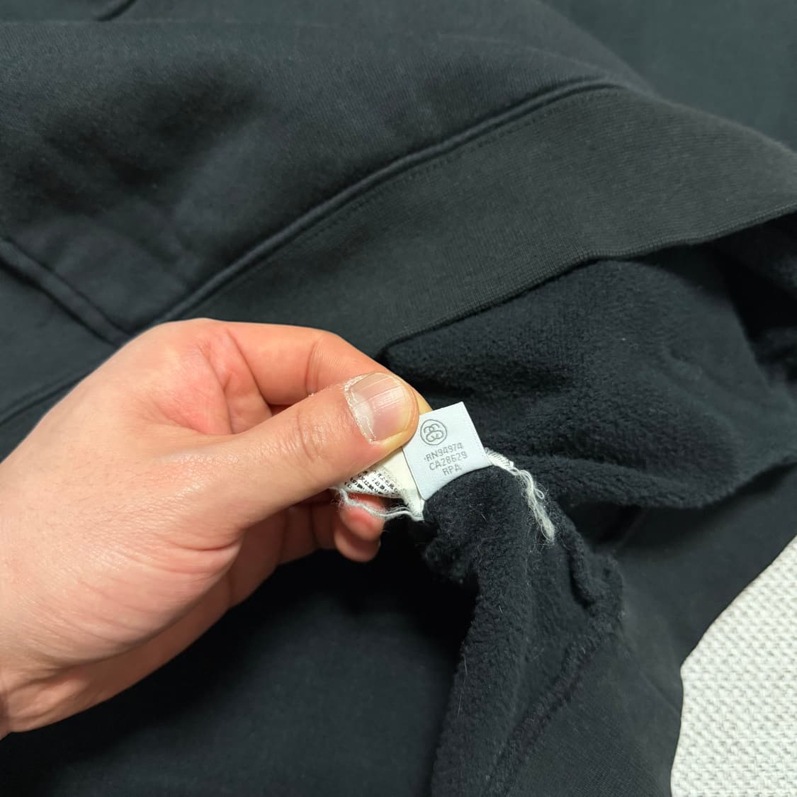 스투시 인터내셔널 베이직 스웻 후드티 상품이미지5