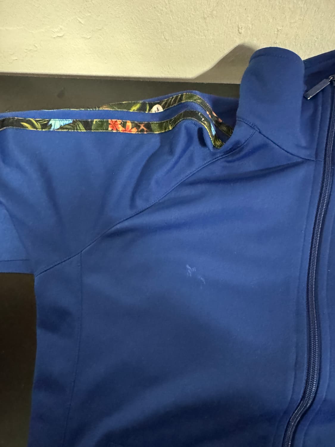 뉴발란스 플라워 트랙탑 져지 L 블루 상품이미지3