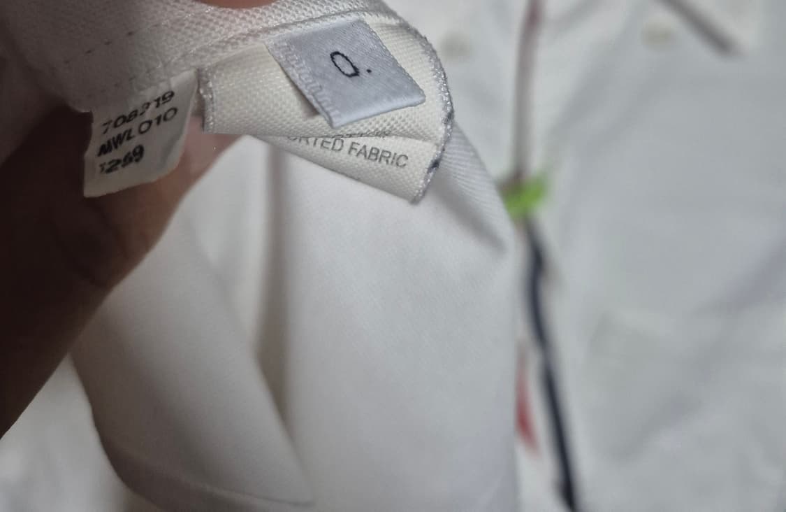 톰브라운 화이트 옥스포드 버튼다운 셔츠 여성용 상품이미지5