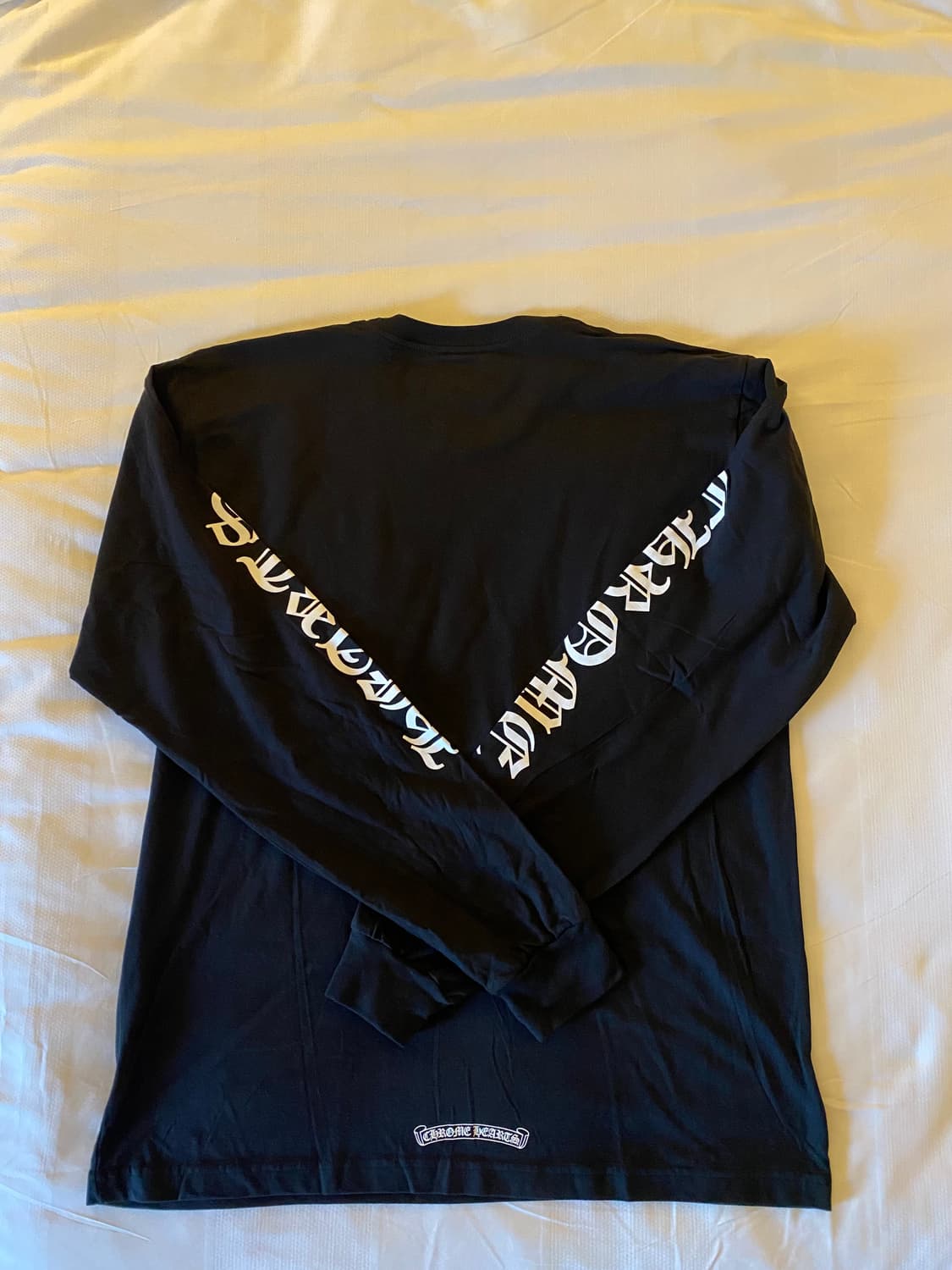 (새싱품/XL) 크롬하츠 넥로고 롱슬리브 상품이미지2