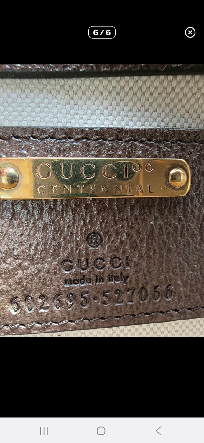 GUCCI 100주년 한정판남자가방백ㅡ정상가130만원ㅡ착용샷첨부 상품이미지4