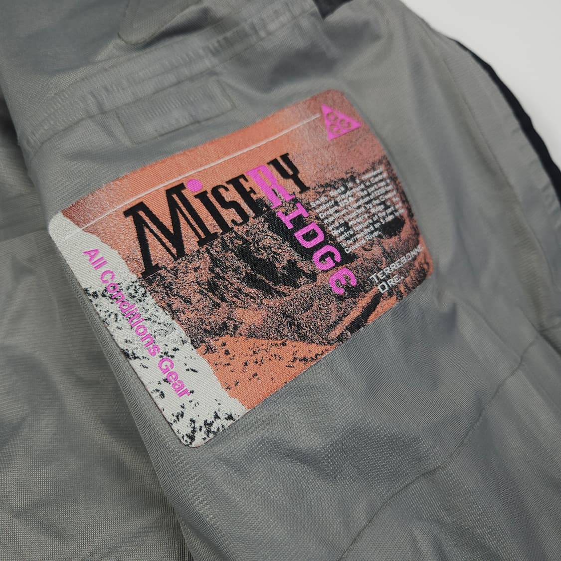 나이키 acg 고어텍스 미저리 릿지 바람막이 자켓 상품이미지6