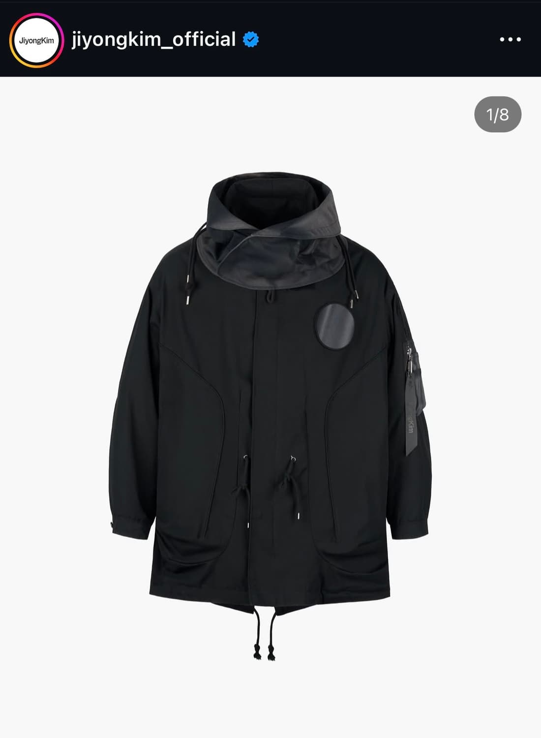 jiyongkim 24aw 알파 콜라보 피쉬테일 M 상품이미지1