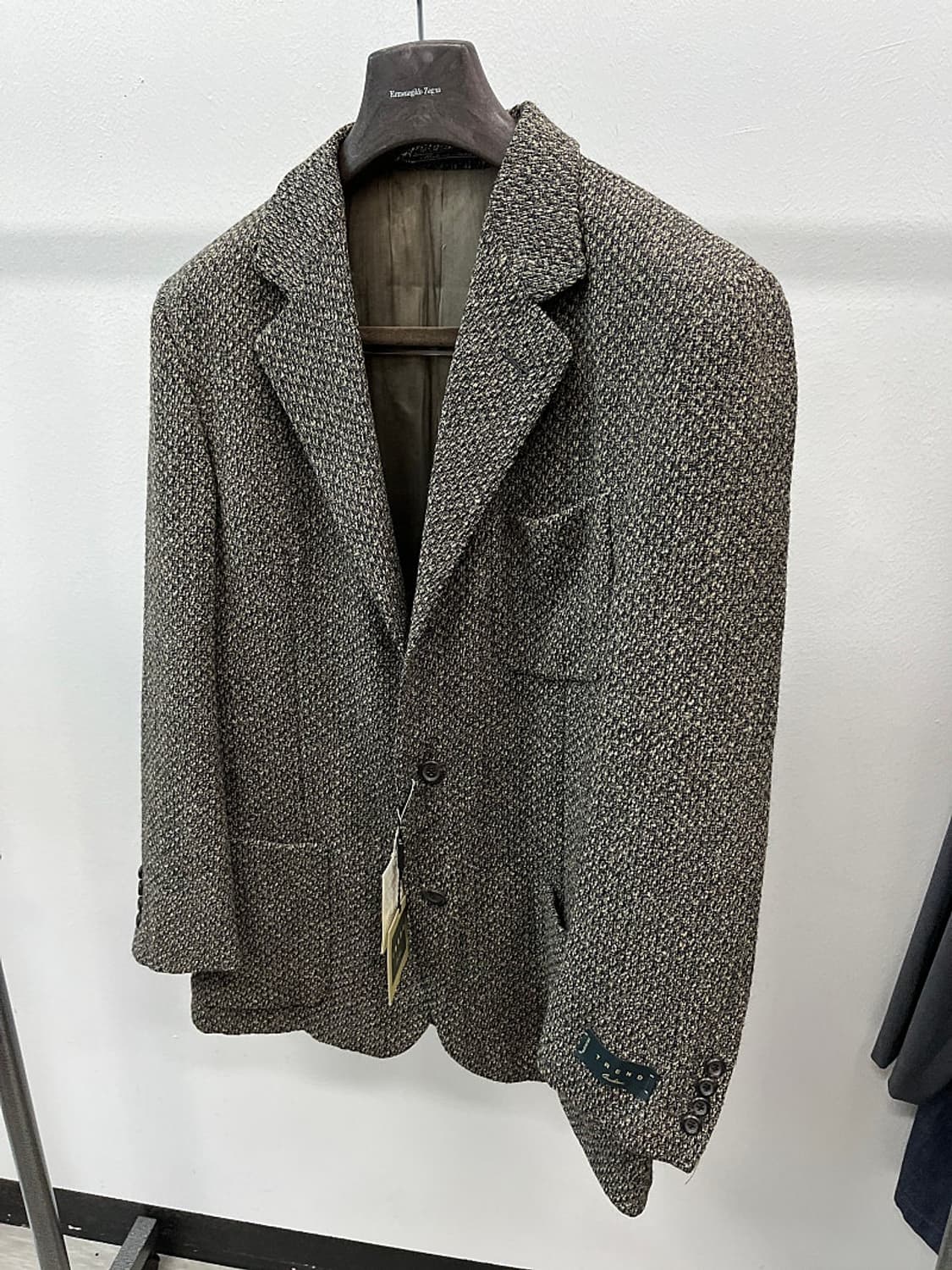 105) 꼬르넬리아니 트위드 울자켓  상품이미지1