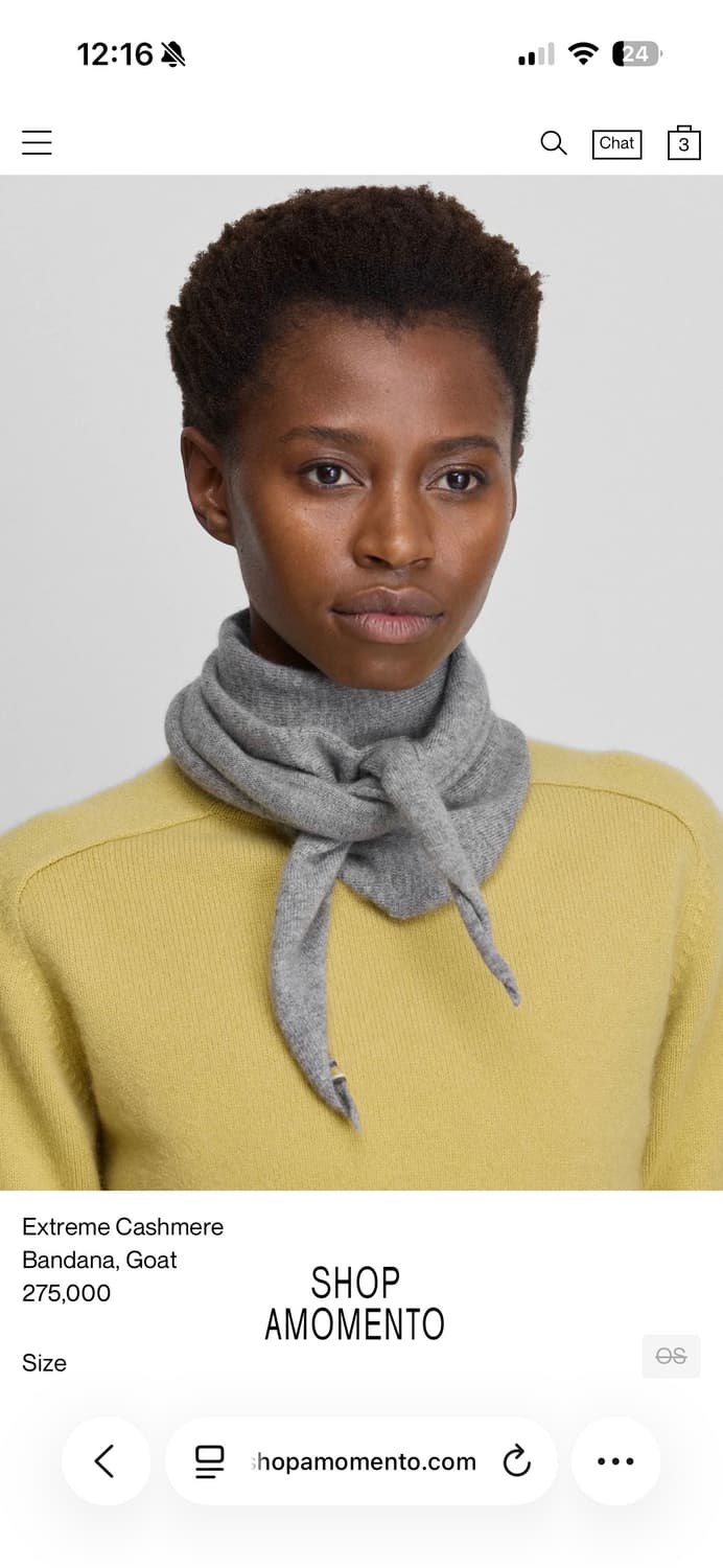 익스트림 캐시미어 반다나 Goat 상품이미지1