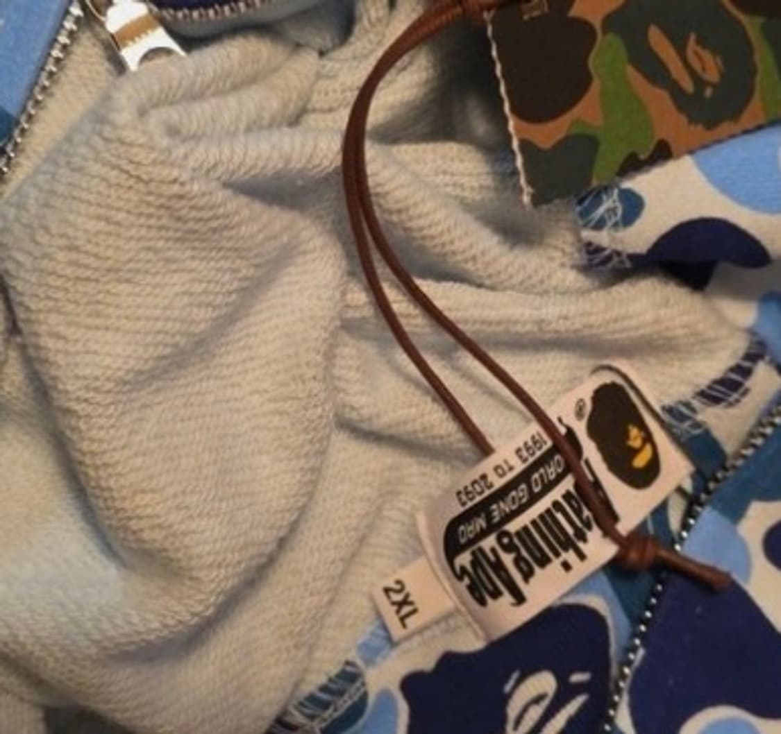 베이프 샤크후드 블루 새상품 네고 가능 상품이미지5