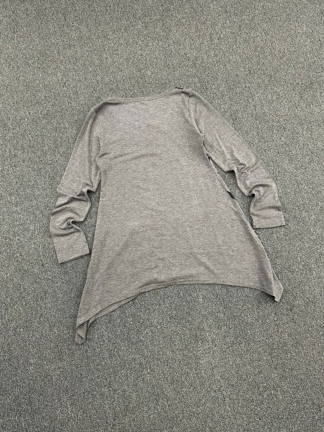 L)Sorridere vintage 여성 레터링 프린팅 긴팔 상품이미지7