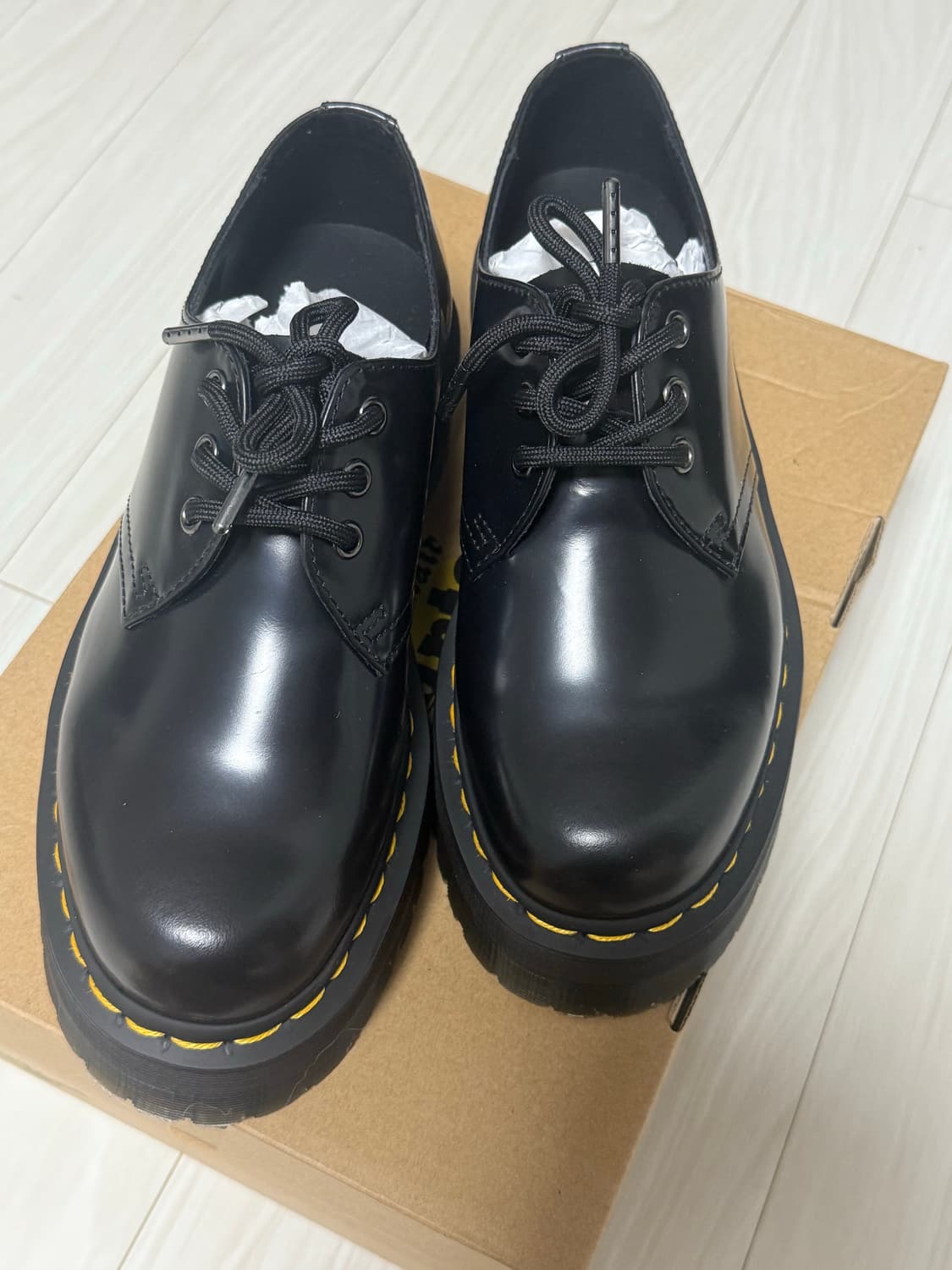 닥터마틴 1461 Quad Black 250 (UK6) 상품이미지2
