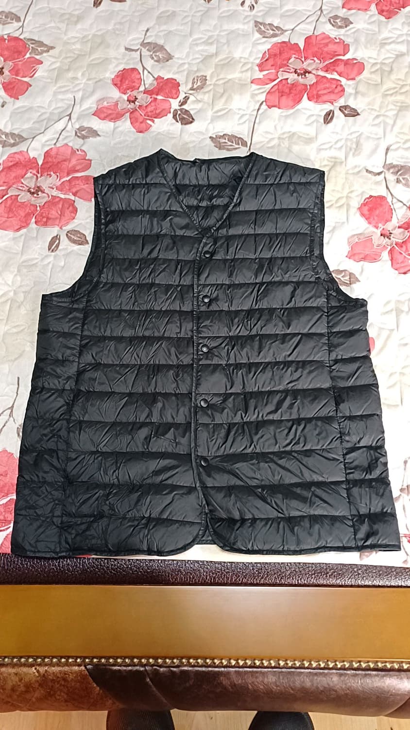 비비안 오리털 초경량조끼 105 가슴56 기장70 상품이미지1