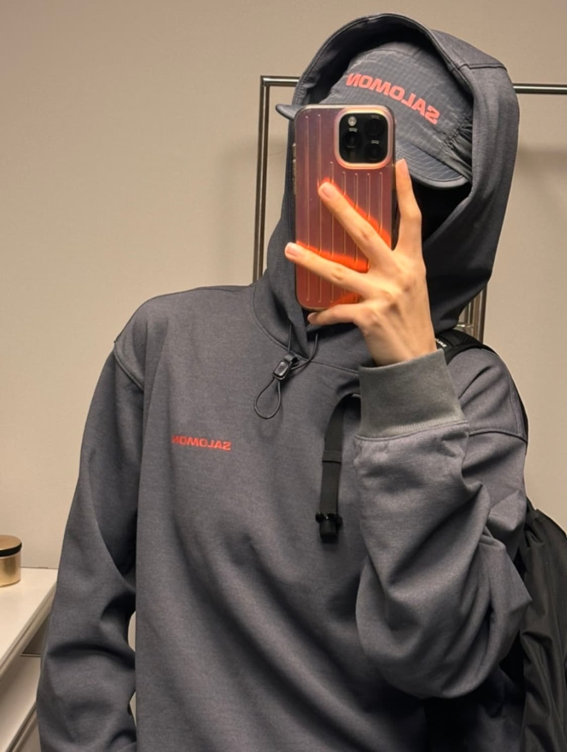 [새 상품] 살로몬 프라이머리 후디 m(남녀공용) 상품이미지3