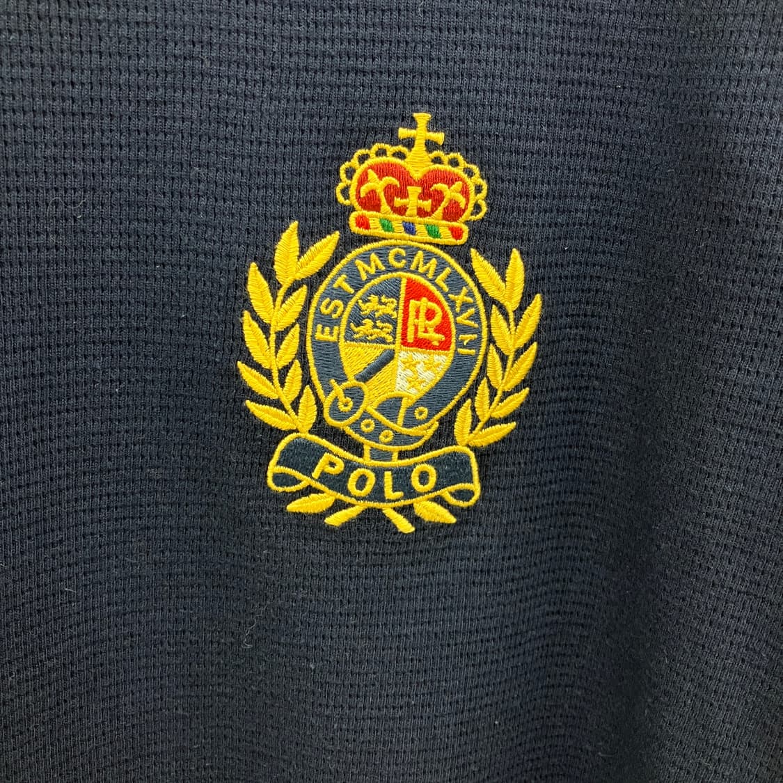 폴로 랄프로렌 크레스트 와플 니트 롱슬리브 XL 상품이미지5