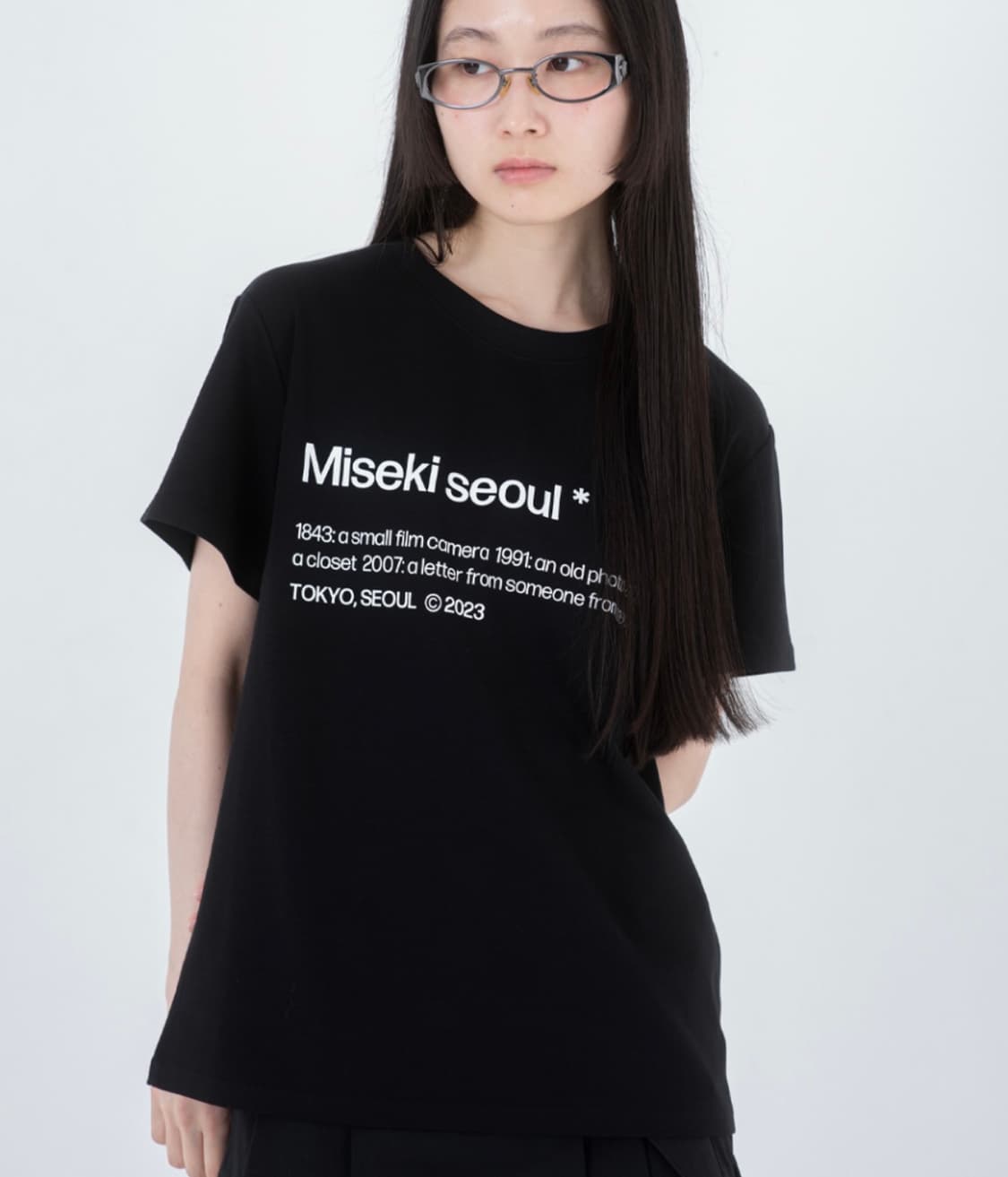 Misekiseoul short sleeves BLACK 상품이미지1