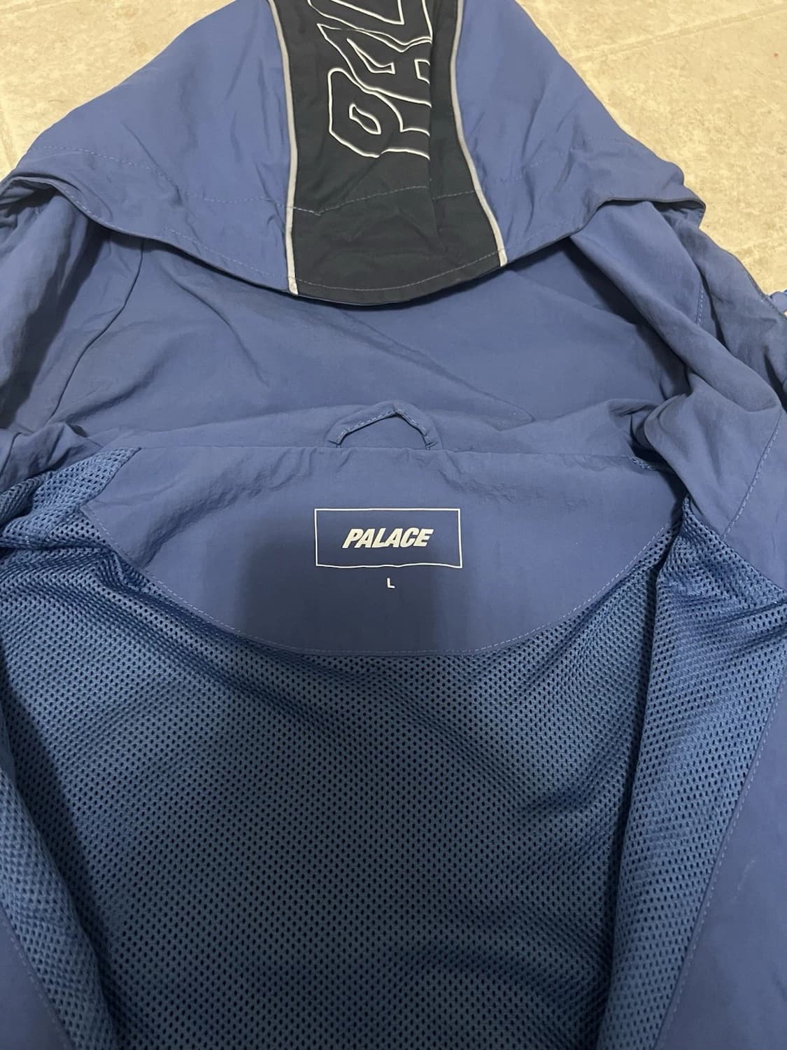 23FW 팔라스 폰트 집 쉘 자켓 블루 상품이미지4